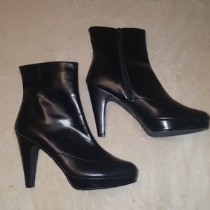 🌹Leather Platform Boots🛍